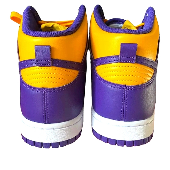 Nike Premium Dunk High Lakers sz 10.5 - Picture 4 of 8